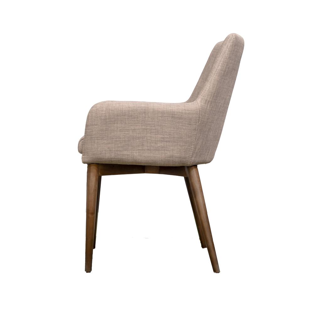 Fritz Arm Dining Chair - Light Grey. Picture 20