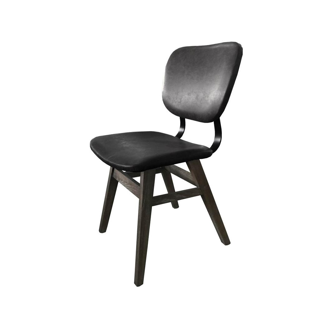 Fraser Dining Chair - Antique Black. Picture 1
