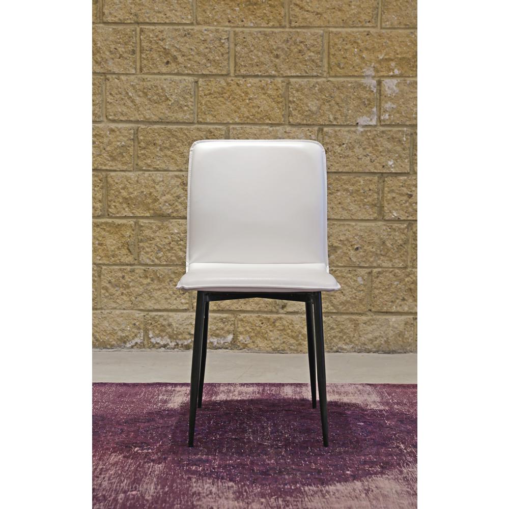 Luca Dining Chair - Fox White. Picture 3