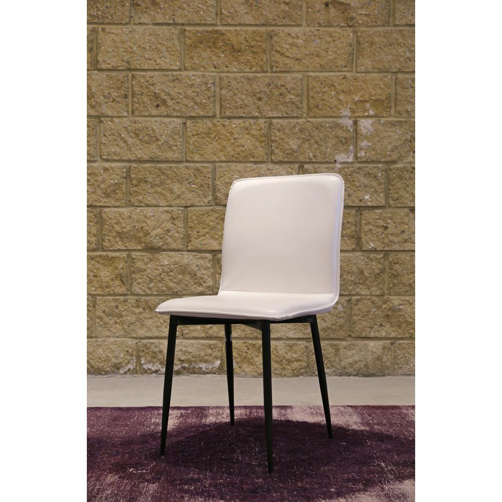 Luca Dining Chair - Fox White. Picture 4