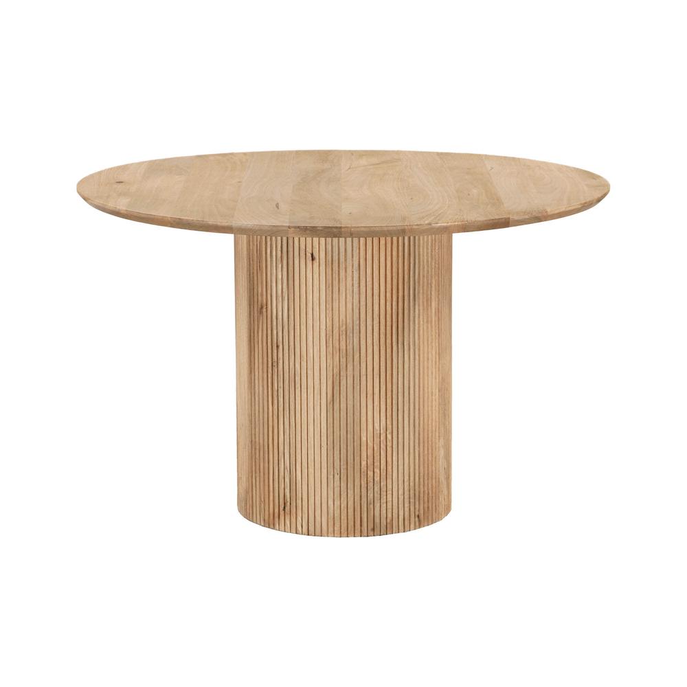 Cylinder Round Dining Table. Picture 2