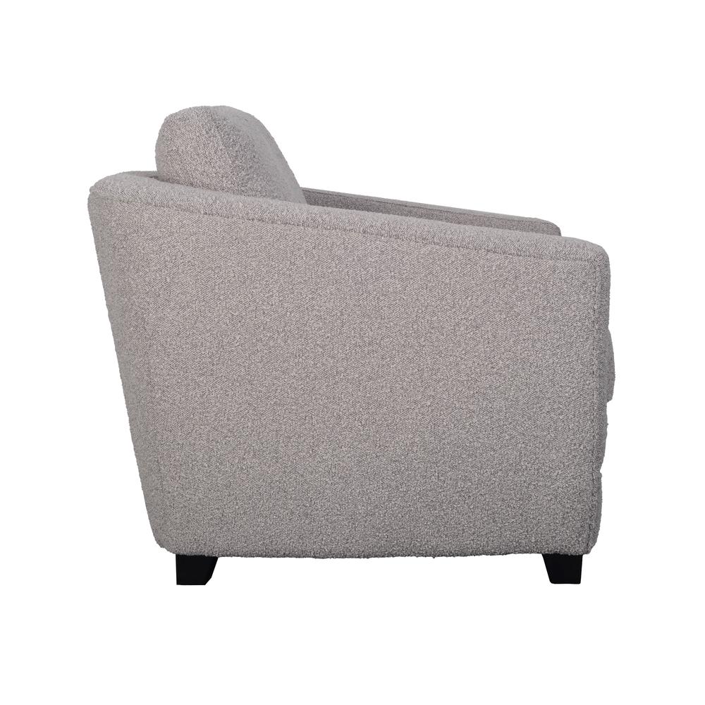 Baltimo Club Chair - Boucle Grey. Picture 4