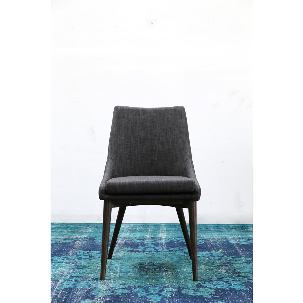 Fritz Side Dining Chair - Dark Grey. Picture 14