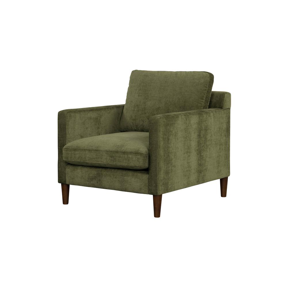 Gemma Club Chair - Olive. Picture 1