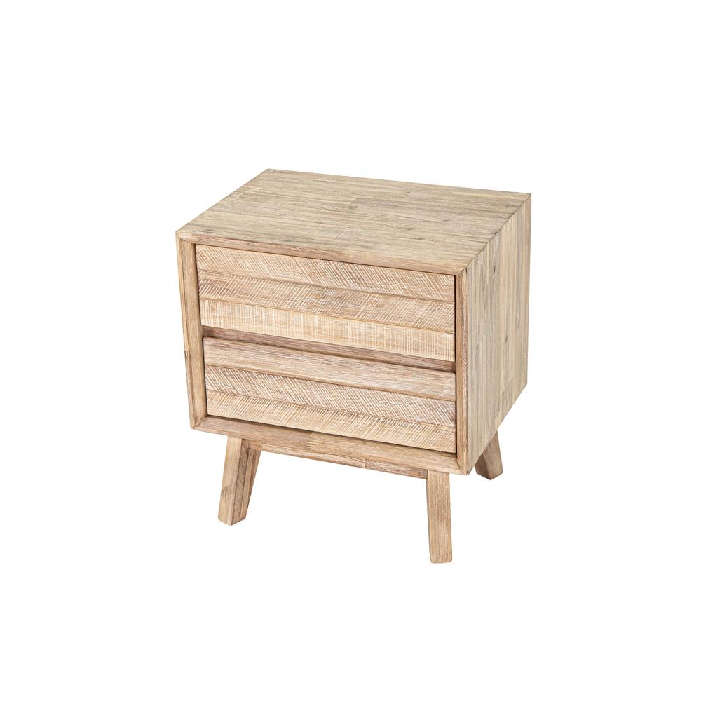 Gia 2 Drawer Nightstand. Picture 9