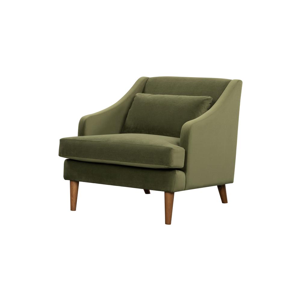 Missy Club Chair - Green Velvet. Picture 1