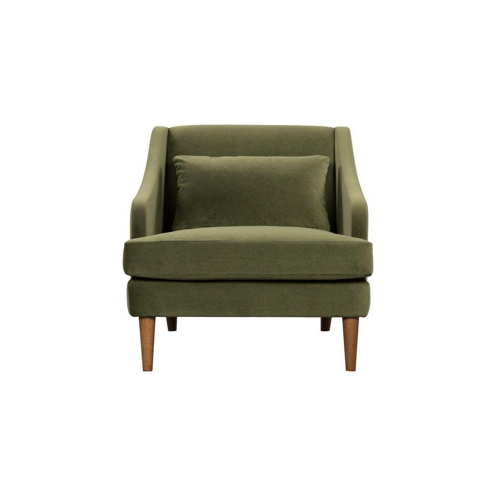 Missy Club Chair - Green Velvet. Picture 2