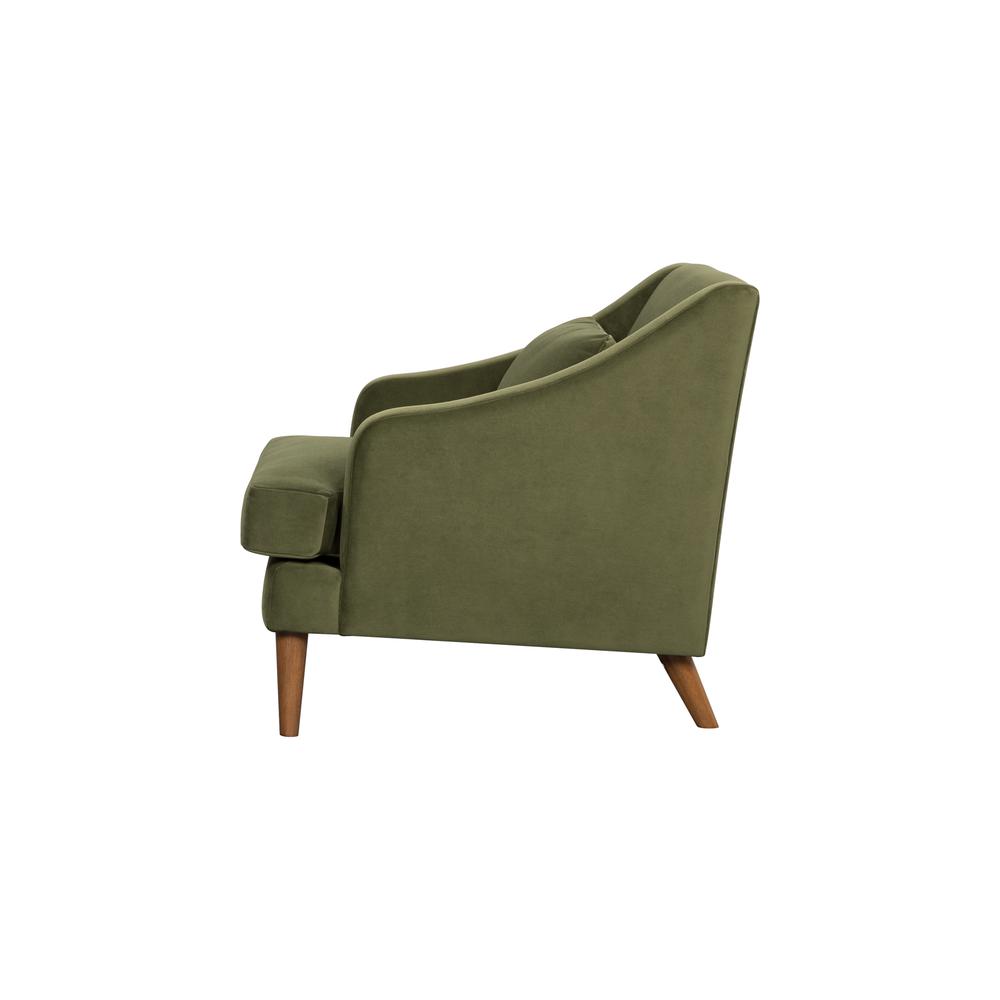 Missy Club Chair - Green Velvet. Picture 3