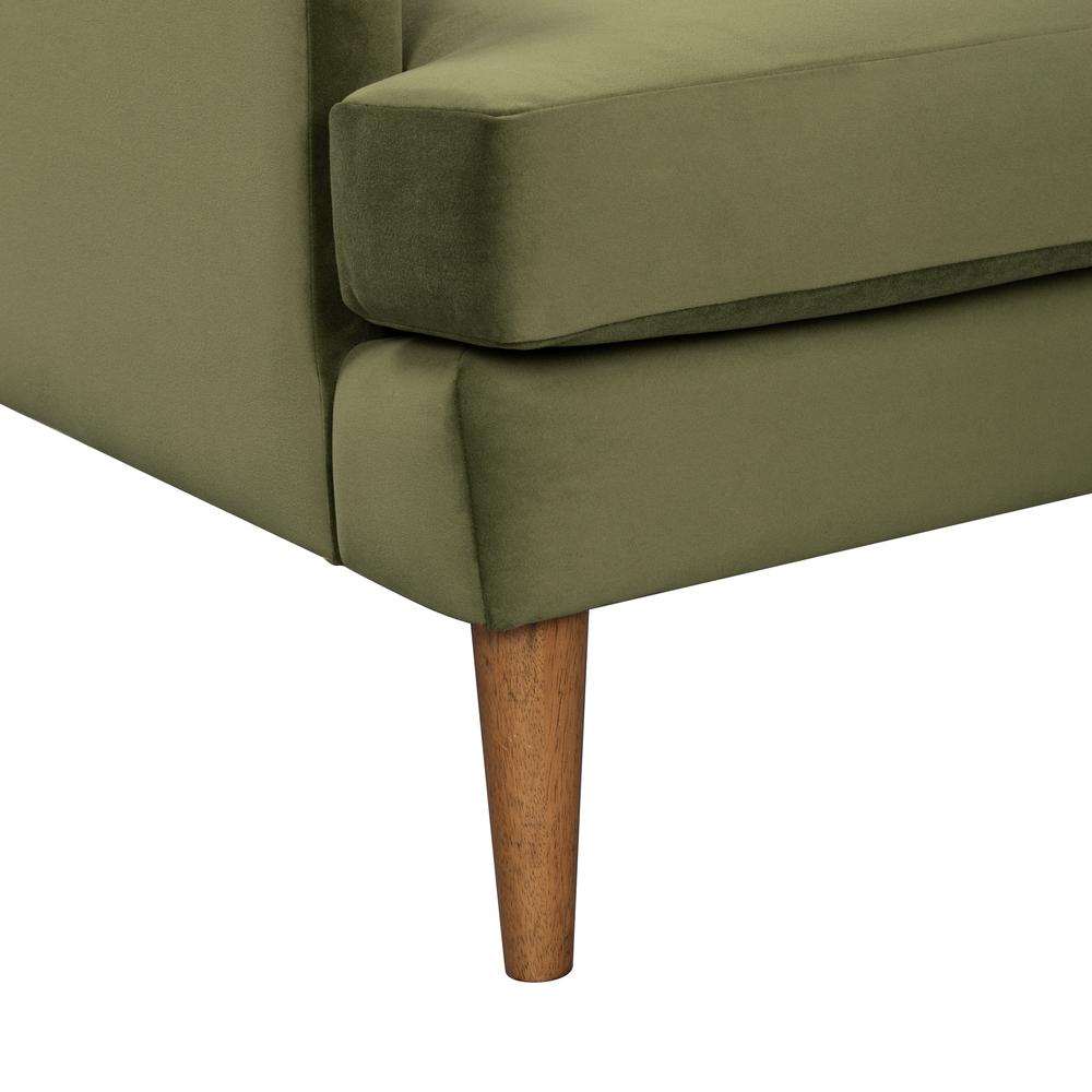 Missy Club Chair - Green Velvet. Picture 6