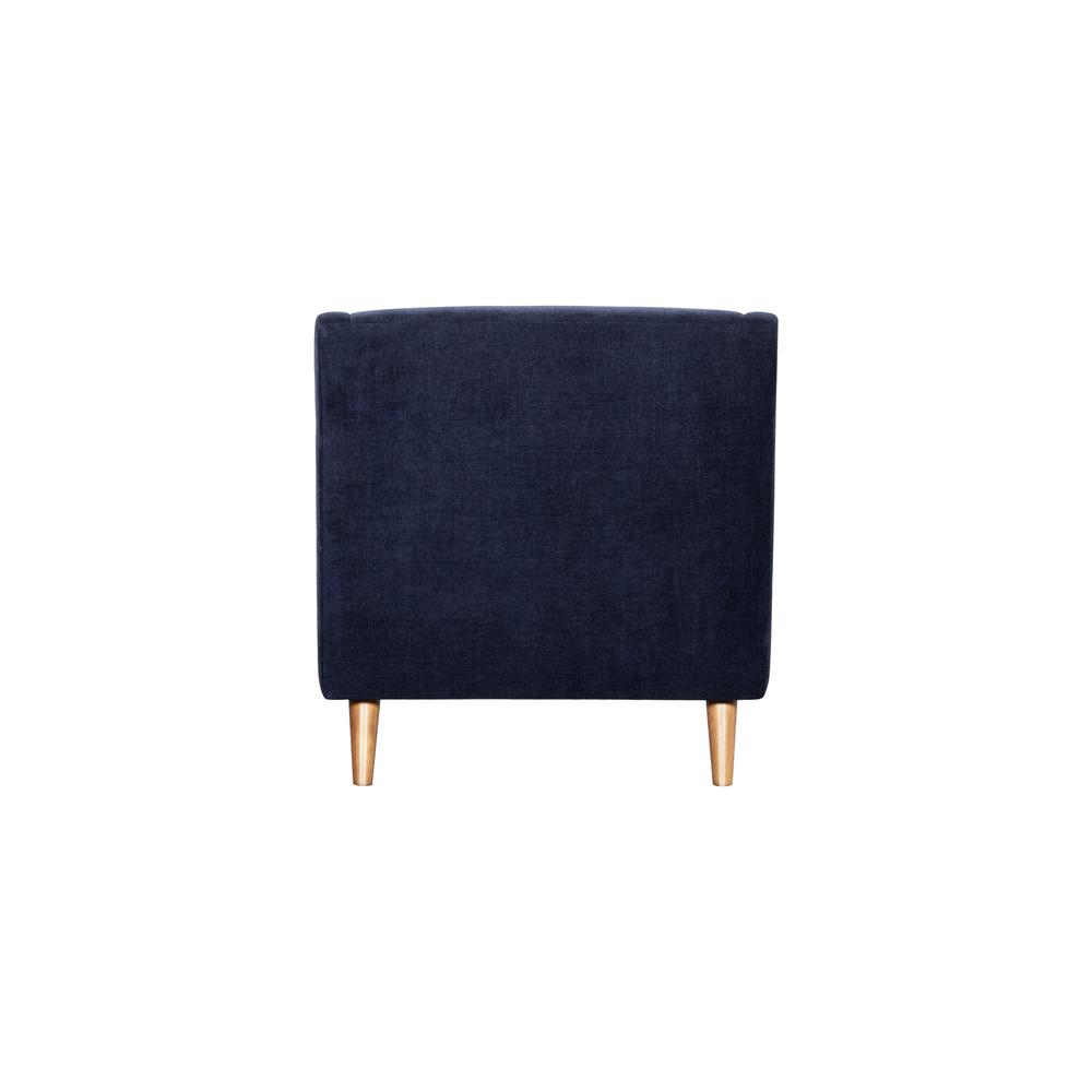 Missy Club Chair - Navy Chenille. Picture 4