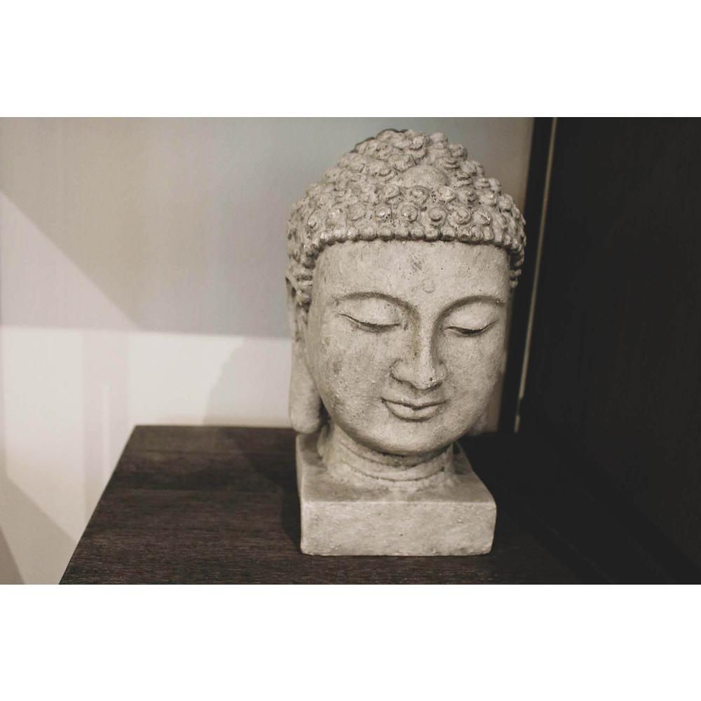 Patio Buddha Head. Picture 36