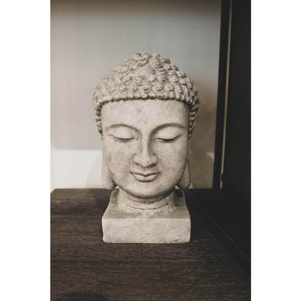 Patio Buddha Head. Picture 37