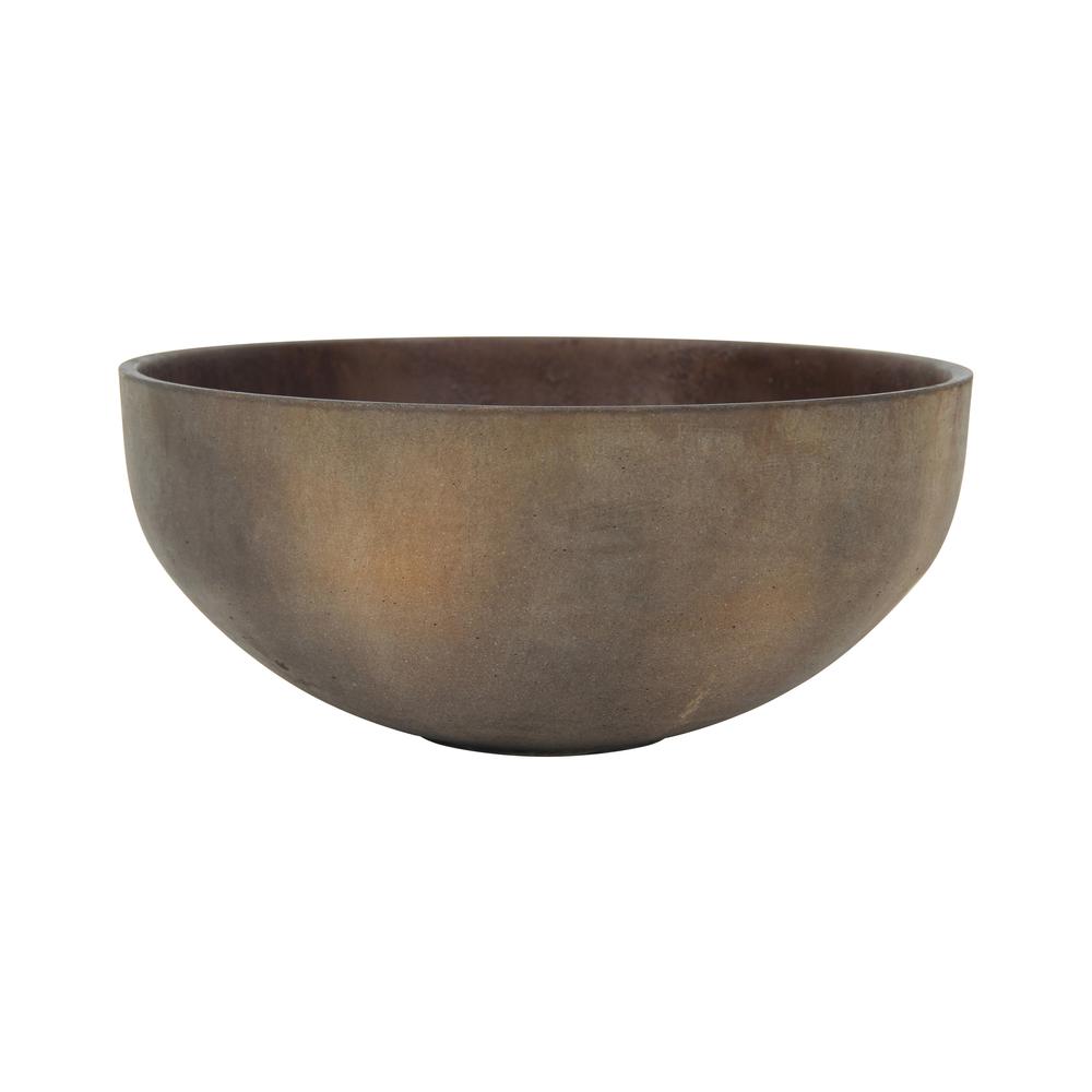 Rustic Tapered Bowl - Rustic Brown. Picture 1