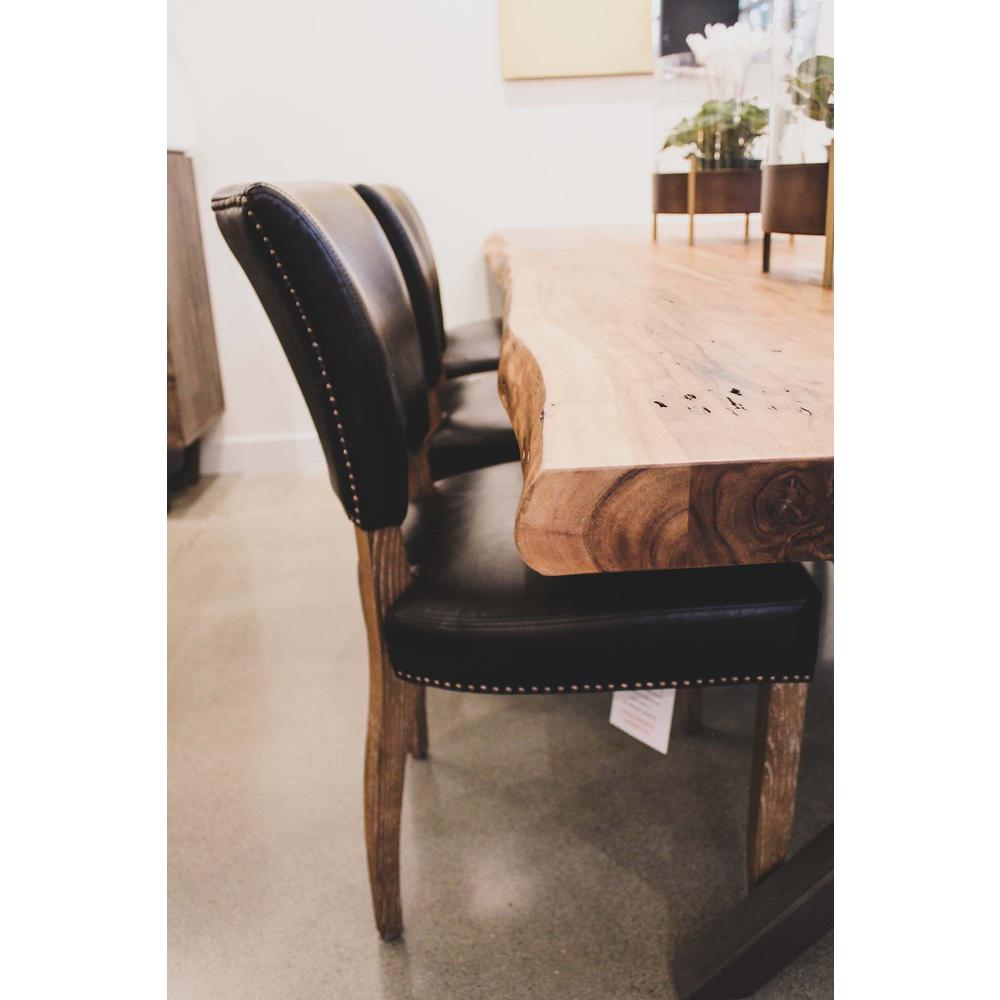 Luther Dining Chair - Black. Picture 5