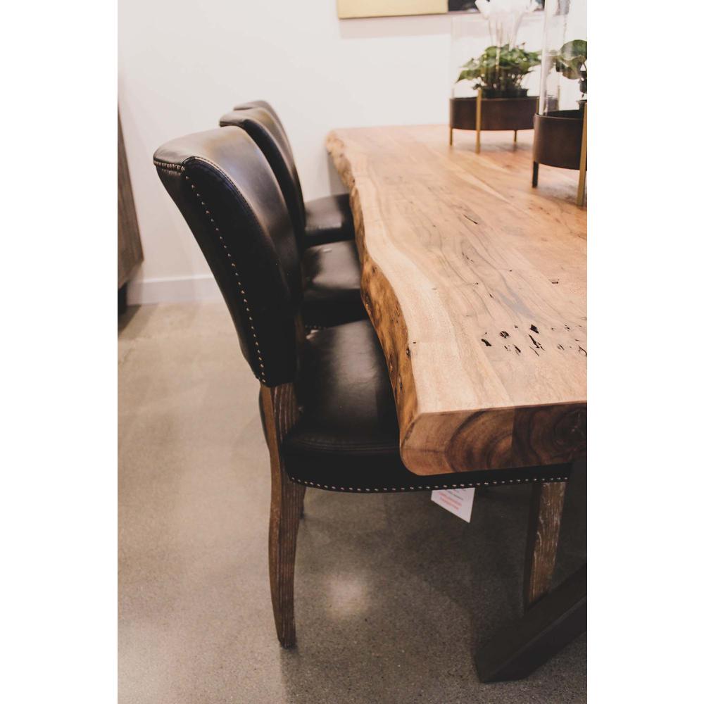 Luther Dining Chair - Black. Picture 7
