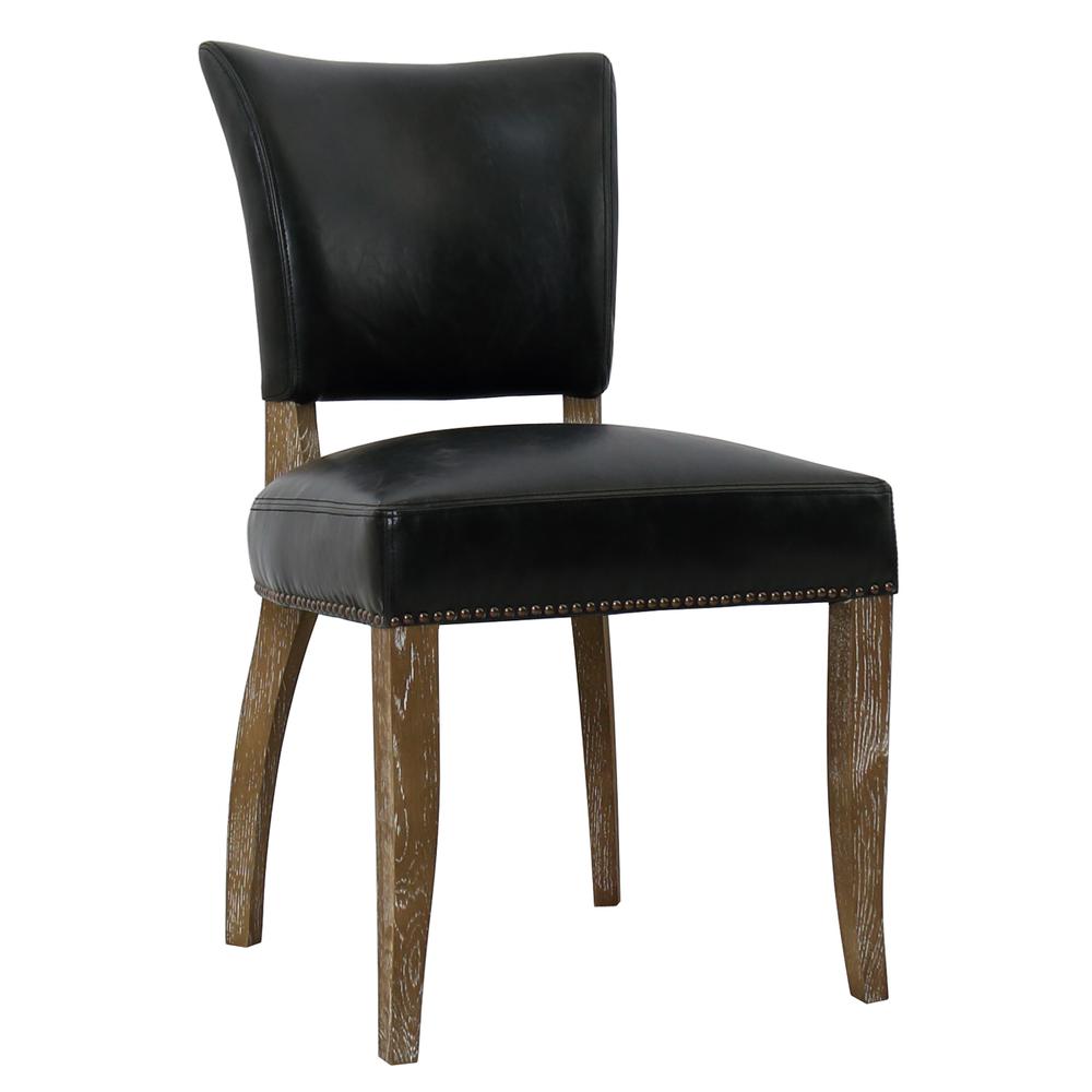 Luther Dining Chair - Black. Picture 12