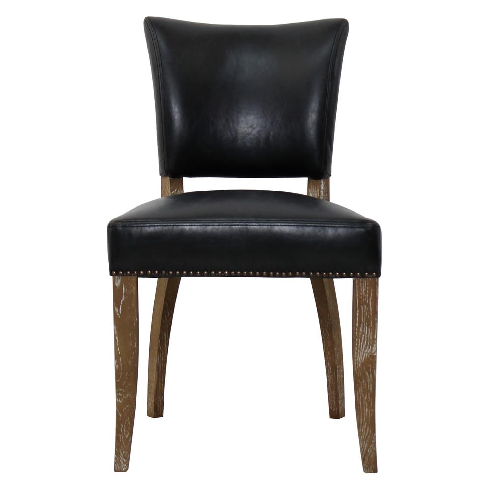 Luther Dining Chair - Black. Picture 15