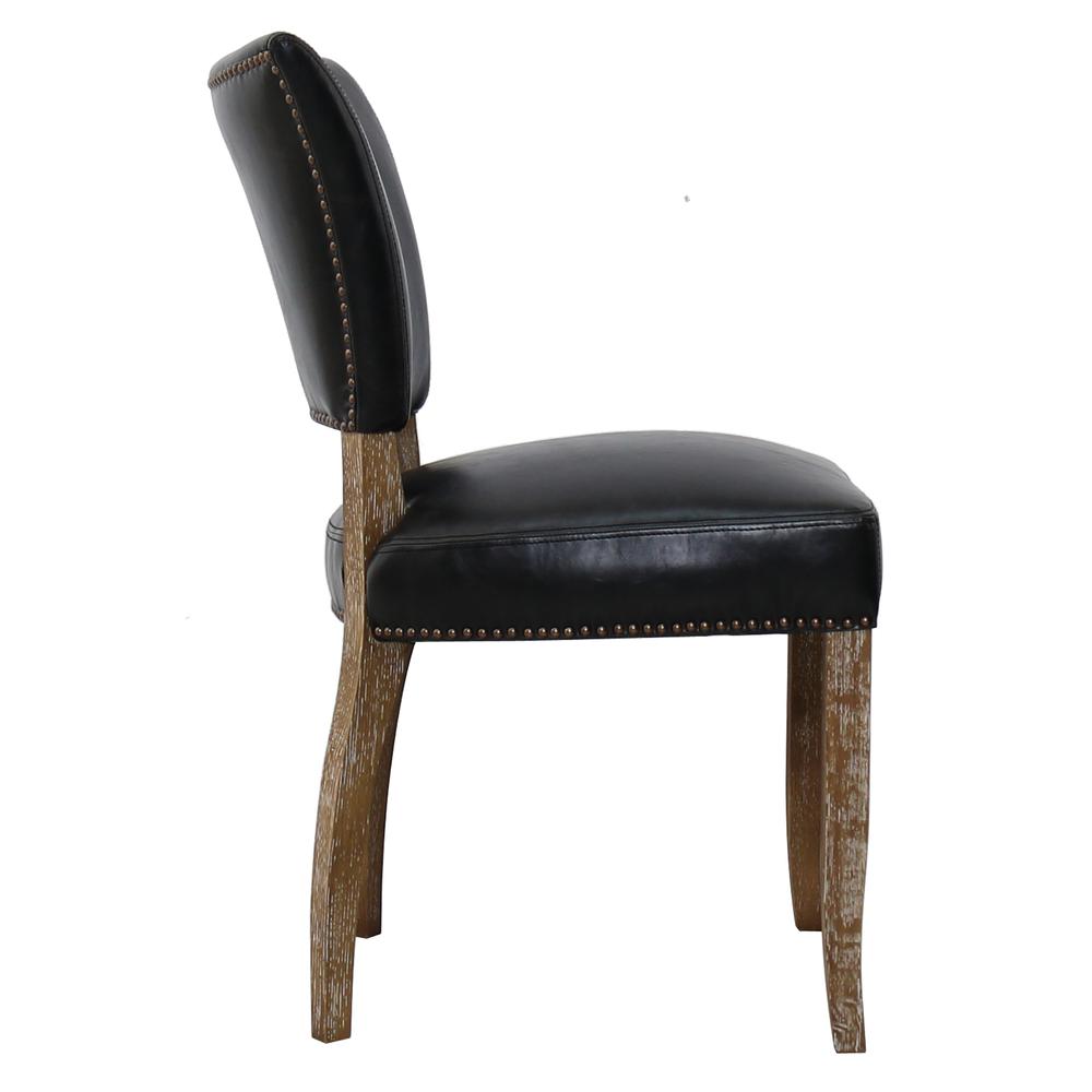 Luther Dining Chair - Black. Picture 17
