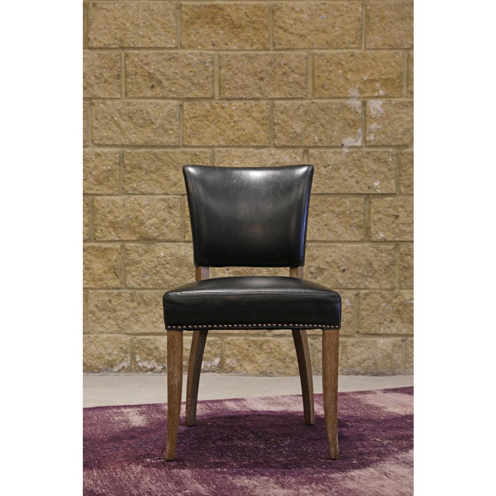 Luther Dining Chair - Black. Picture 18