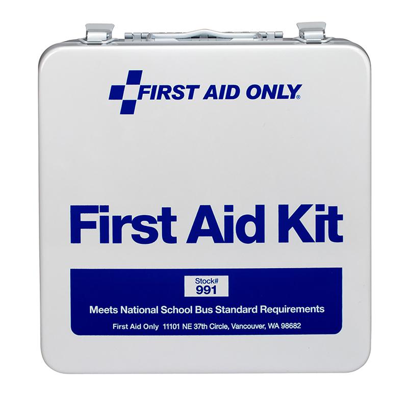 50 Person Unitized Metal Bus First Aid Kit. Picture 2