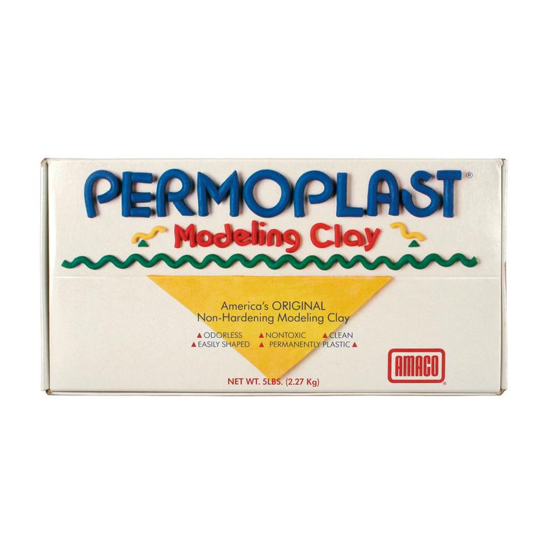 Permoplast Modeling Clay, Cream, 5 lbs.. Picture 2