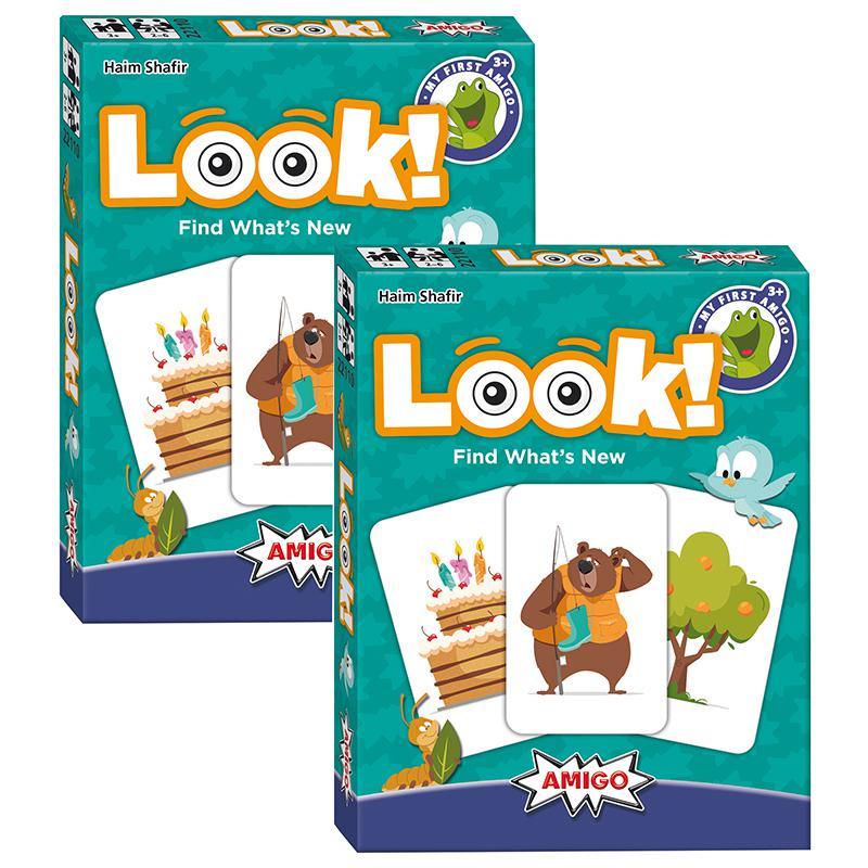 My First AMIGO Card Game: Look!, Pack of 2. Picture 2