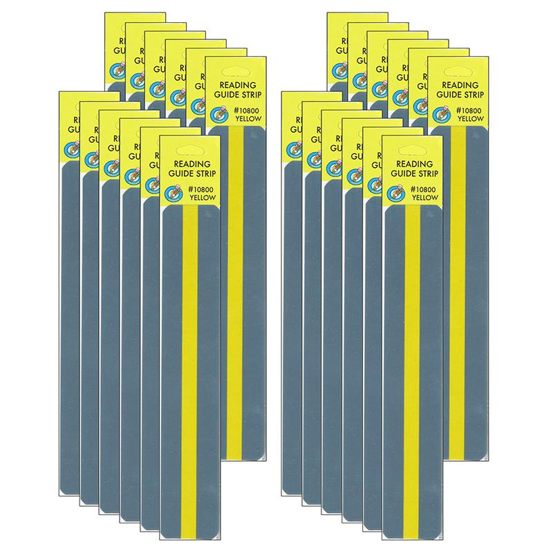 Sentence Strip Reading Guides, Yellow, 12 Per Pack, 2 Packs. Picture 2