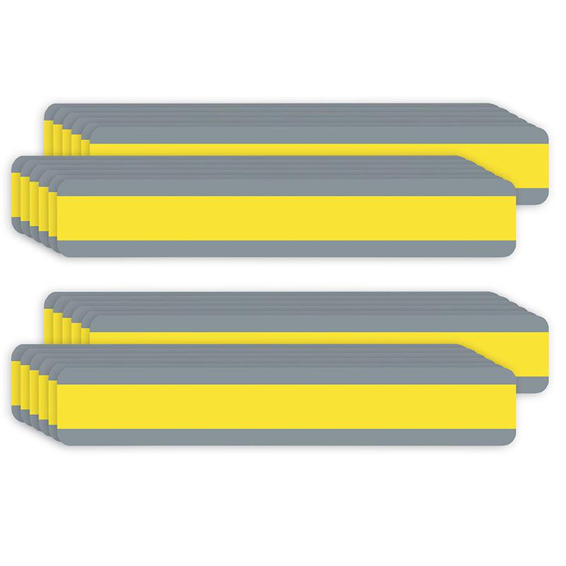 Double Wide Sentence Strip Reading Guide, Yellow, 12 Per Pack, 2 Packs. Picture 2