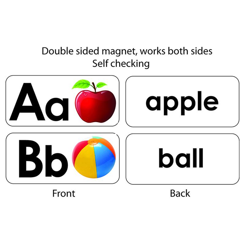 ABC Picture Words Double-Sided Magnets, 27 Per Pack, 3 Packs. Picture 2