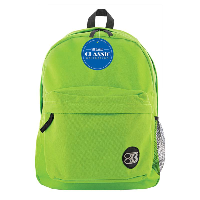 Classic Backpack 17" Lime Green. Picture 2