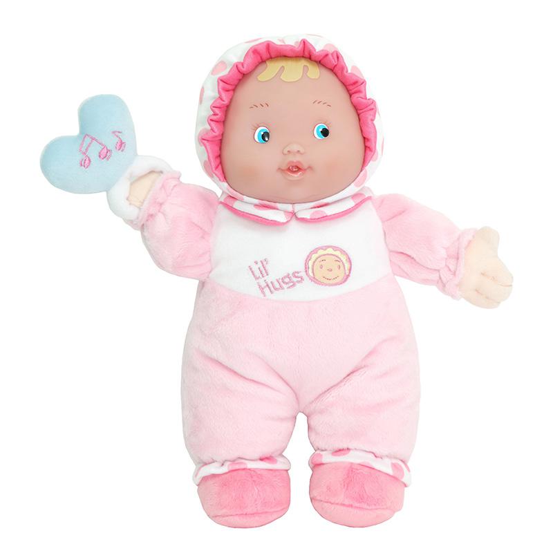Lil' Hugs Baby's First Soft Doll, Vinyl Face, 12" Caucasian. Picture 2