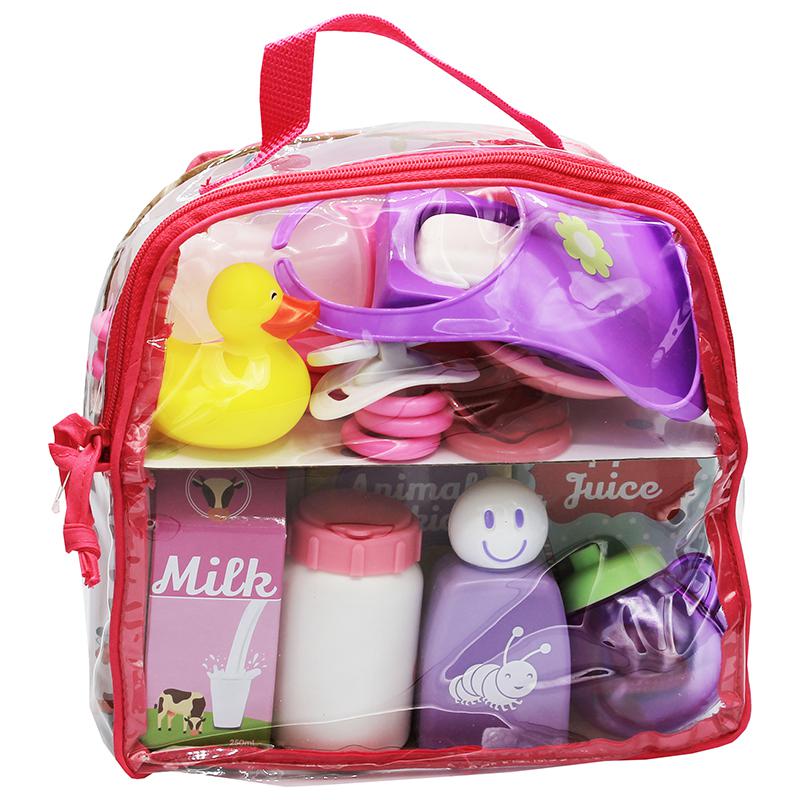 For Keeps! Baby Doll Essentials Accessory Bag, 20 Pieces. Picture 2