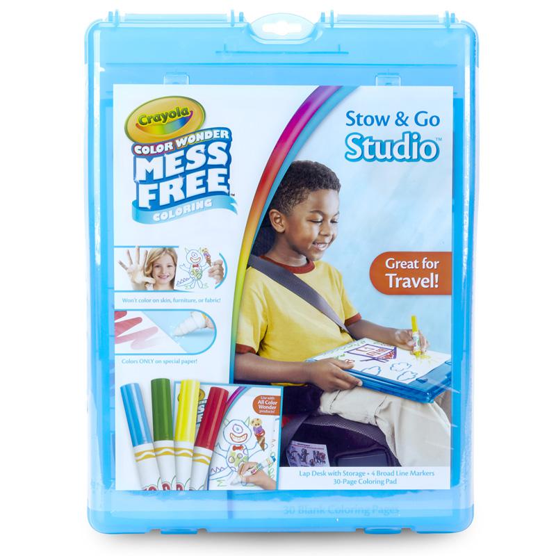 Color Wonder Mess Free Stow & Go Studio Travel Kit. Picture 2