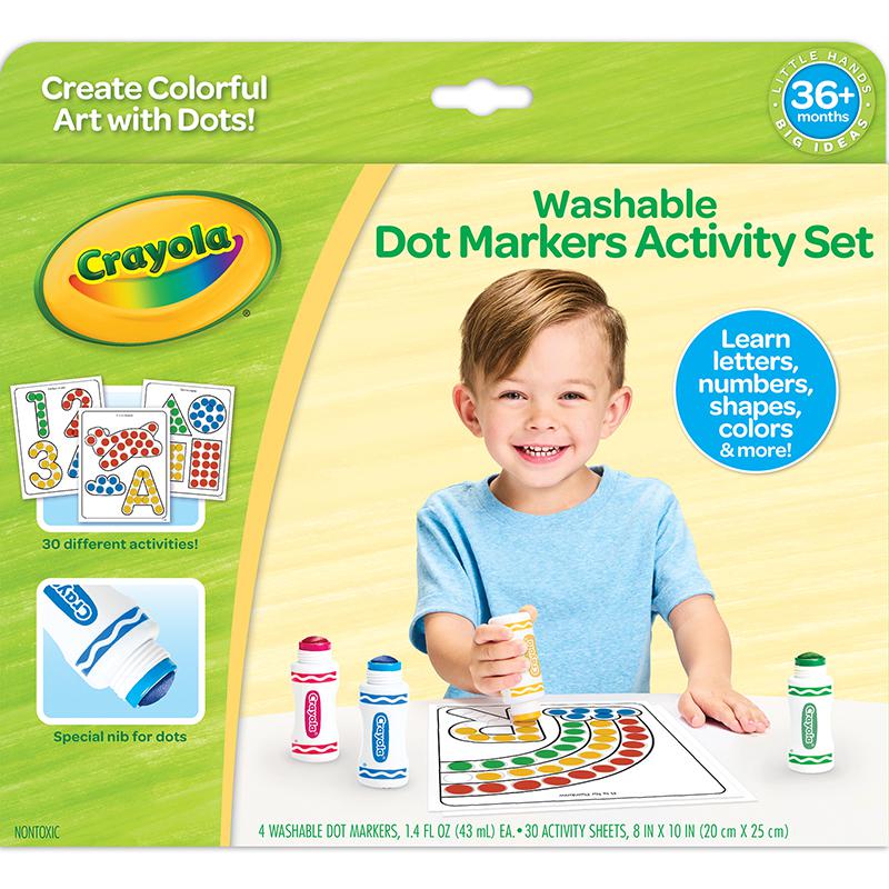 Washable Dot Markers Activity Set. Picture 2