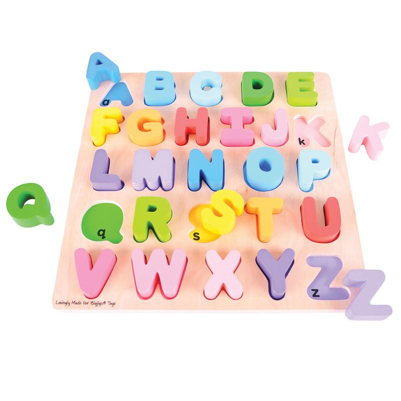 Chunky Alphabet Puzzle - Uppercase. Picture 2