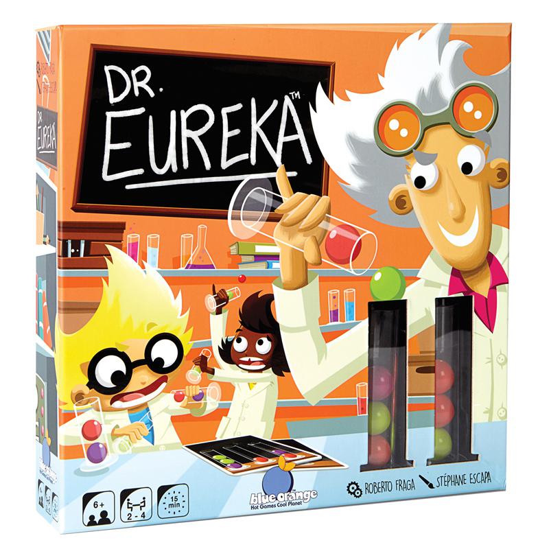 Dr. Eureka Game, Ages 8 and Up, 1-4 Players. Picture 2