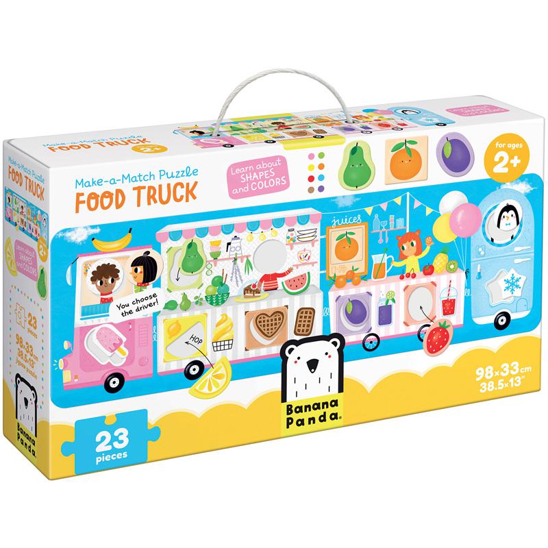 Make-a-Match Puzzle Food Truck. Picture 2
