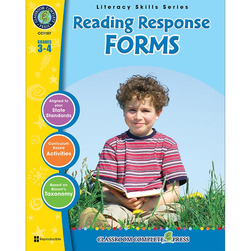 Reading Response Forms Gr. 3-4. Picture 2