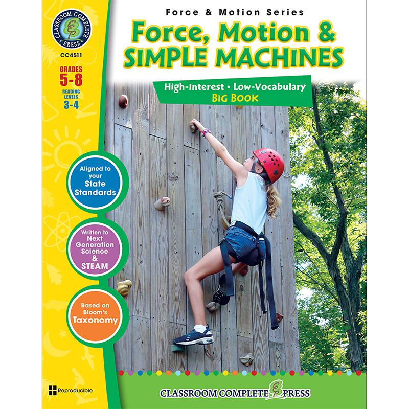 Force Motion & Simple Machines Big Book. Picture 2