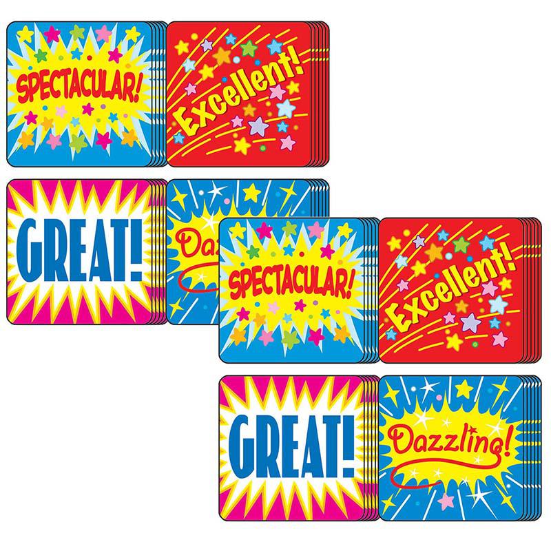 Positive Words Motivational Stickers, 120 Per Pack, 12 Packs. Picture 2