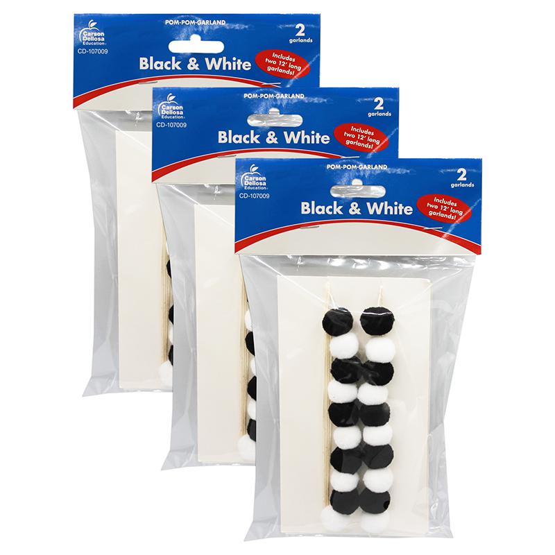 Black & White, Pack of 3. Picture 2
