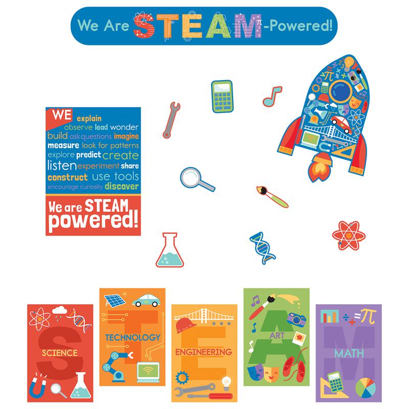 STEAM Bulletin Board Set, 22 Pieces. Picture 2