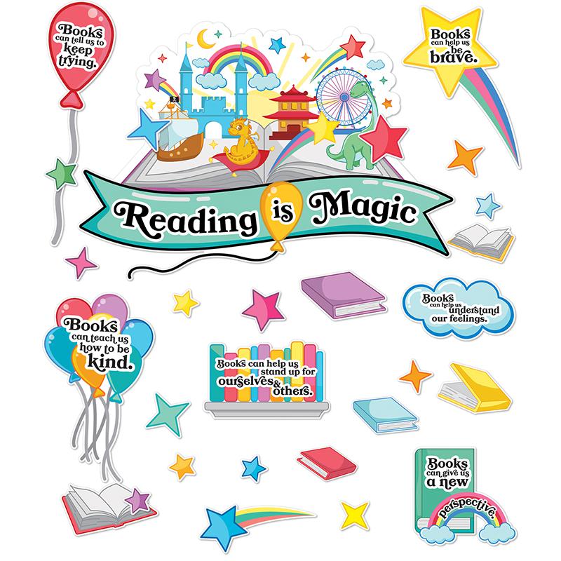Reading Is Magic Bulletin Board Set. Picture 2
