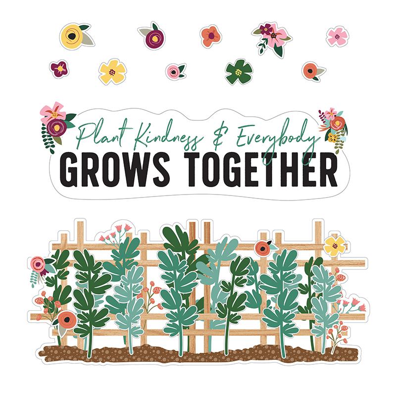 Grow Together Plant Kindness & Everybody Grows Together Bulletin Board Set. Picture 2