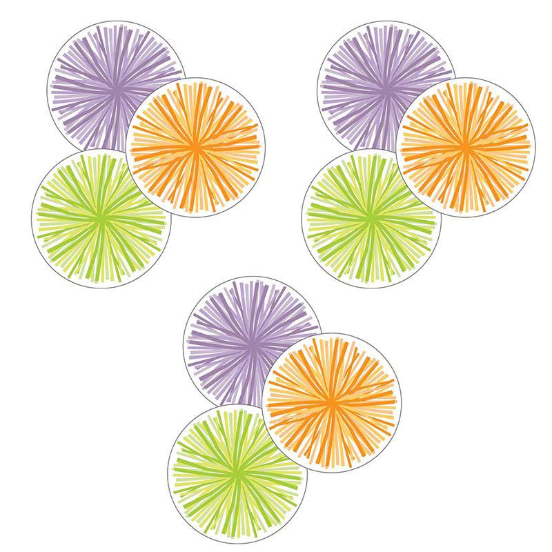 Hello Sunshine Poms Cut-Outs, 36 Per Pack, 3 Packs. Picture 2