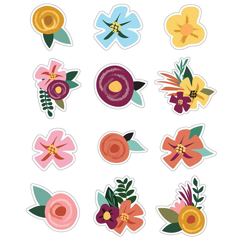 Grow Together Flowers Cut-Outs, 36 Per Pack, 3 Packs. Picture 2