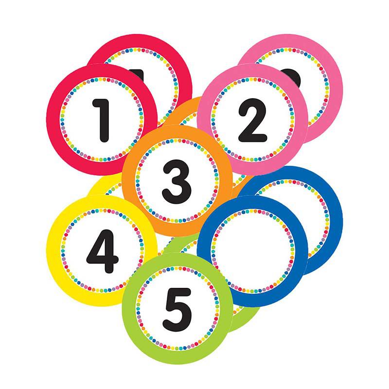 Just Teach Numbers Magnetic Cut-Outs, 36 Per Pack, 2 Packs. Picture 2