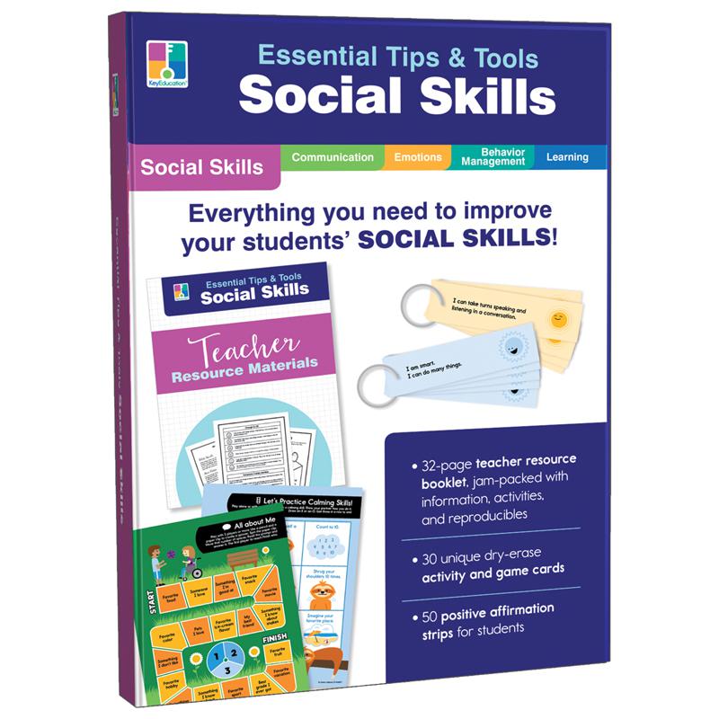 Essential Tips & Tools: Social Skills Classroom Kit, Grade PK-8. Picture 2