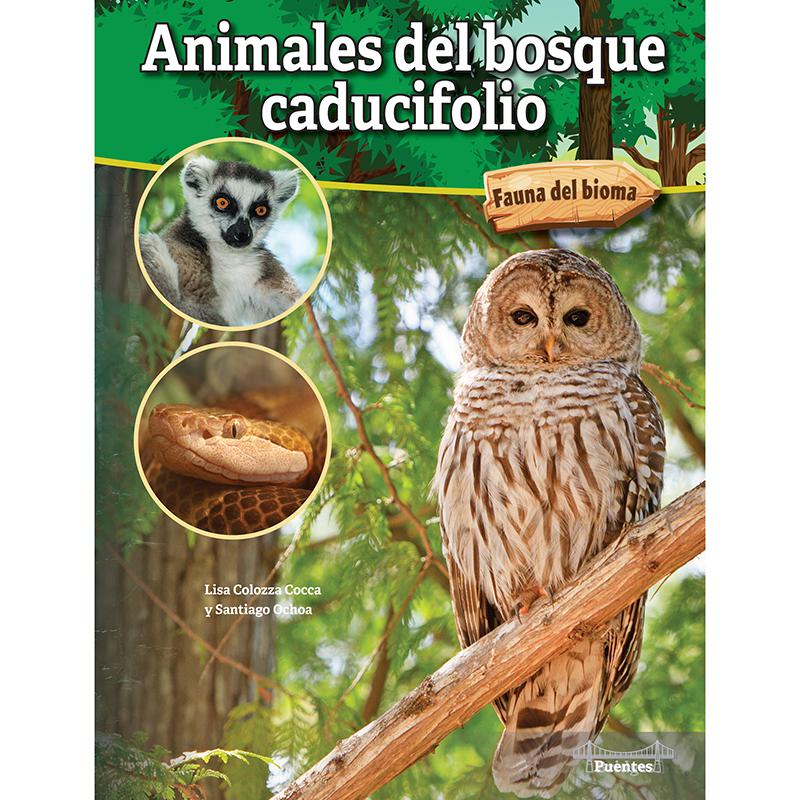 Animales del bosque caducifolio Hardcover. Picture 2