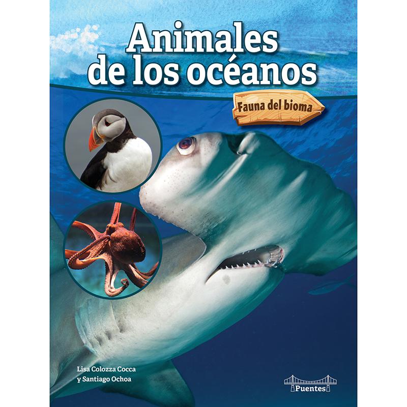 Animales de los océanos Hardcover. Picture 2